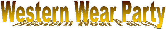 Western Wear Party  
